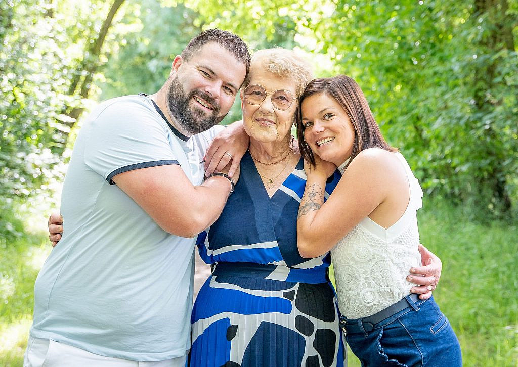 shooting photo grands parents petits enfants rennes